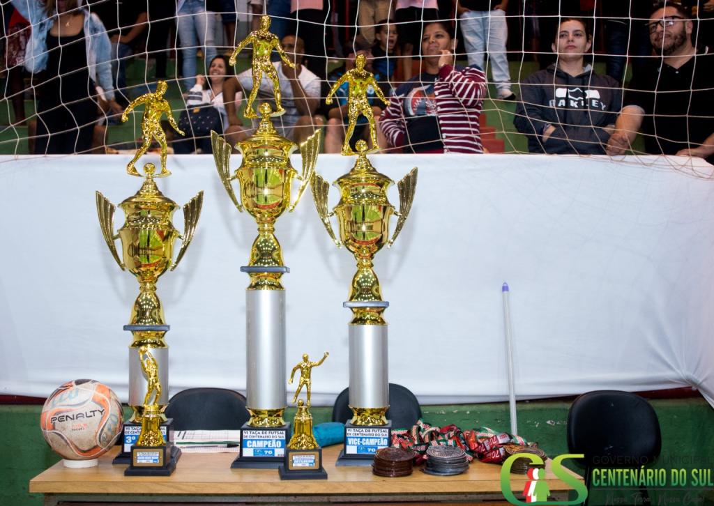 ESPORTE - Final da VI Taça Municipal de Futsal de Centenário do Sul - 2022